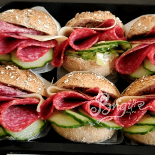 Salámový miniburger