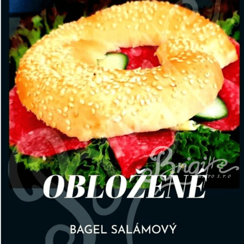 Bagel salámový