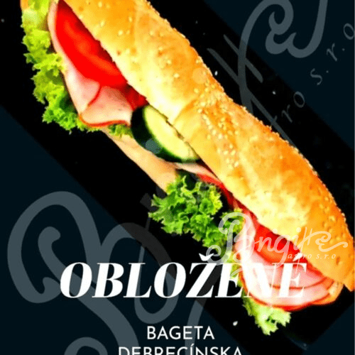 Obložená bageta Debrecín